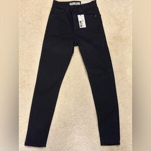 Topshop Women's Black Jamie Jeans High Waist Ankle Grazer W26L30